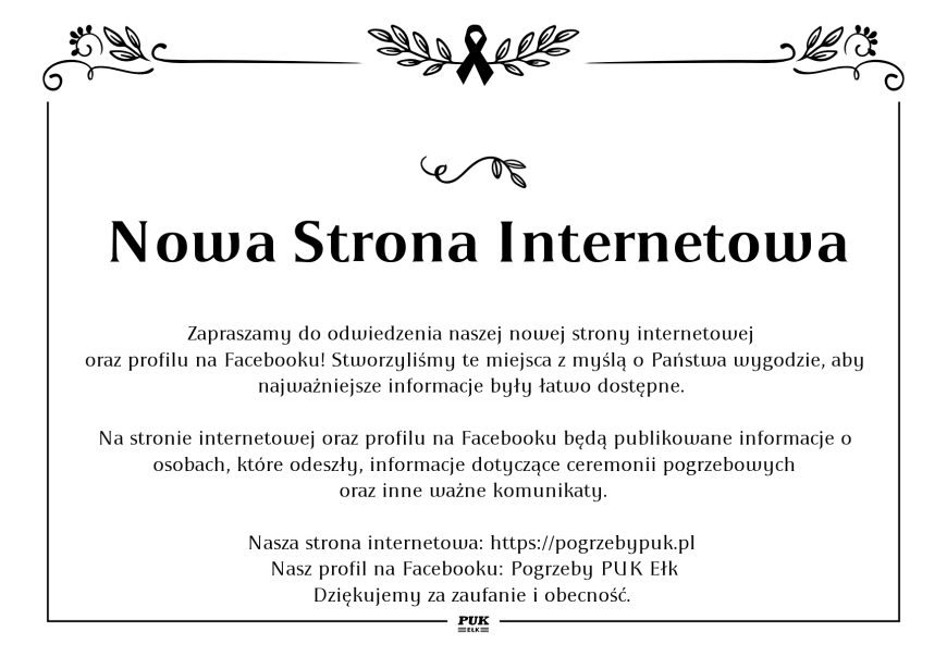 Nowa Strona Internetowa - nekrolog
